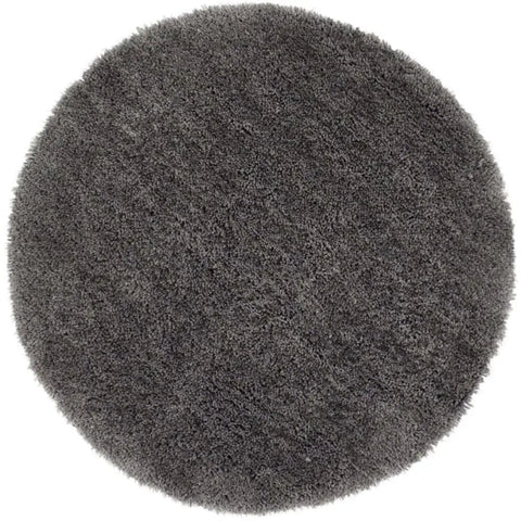 Chicago Grey Shaggy Rug - Ø 133 cm - Rugs