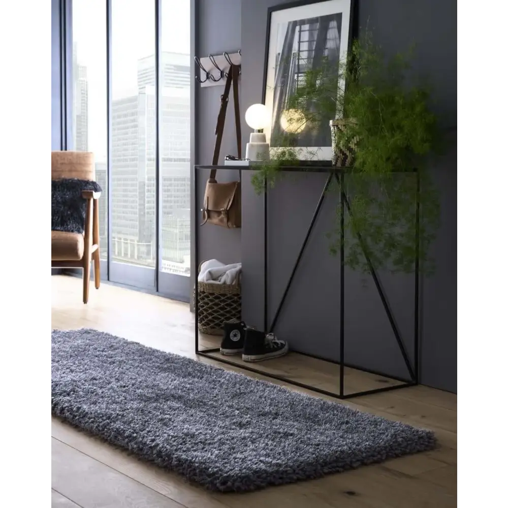 Chicago Grey Shaggy Rug - Rugs