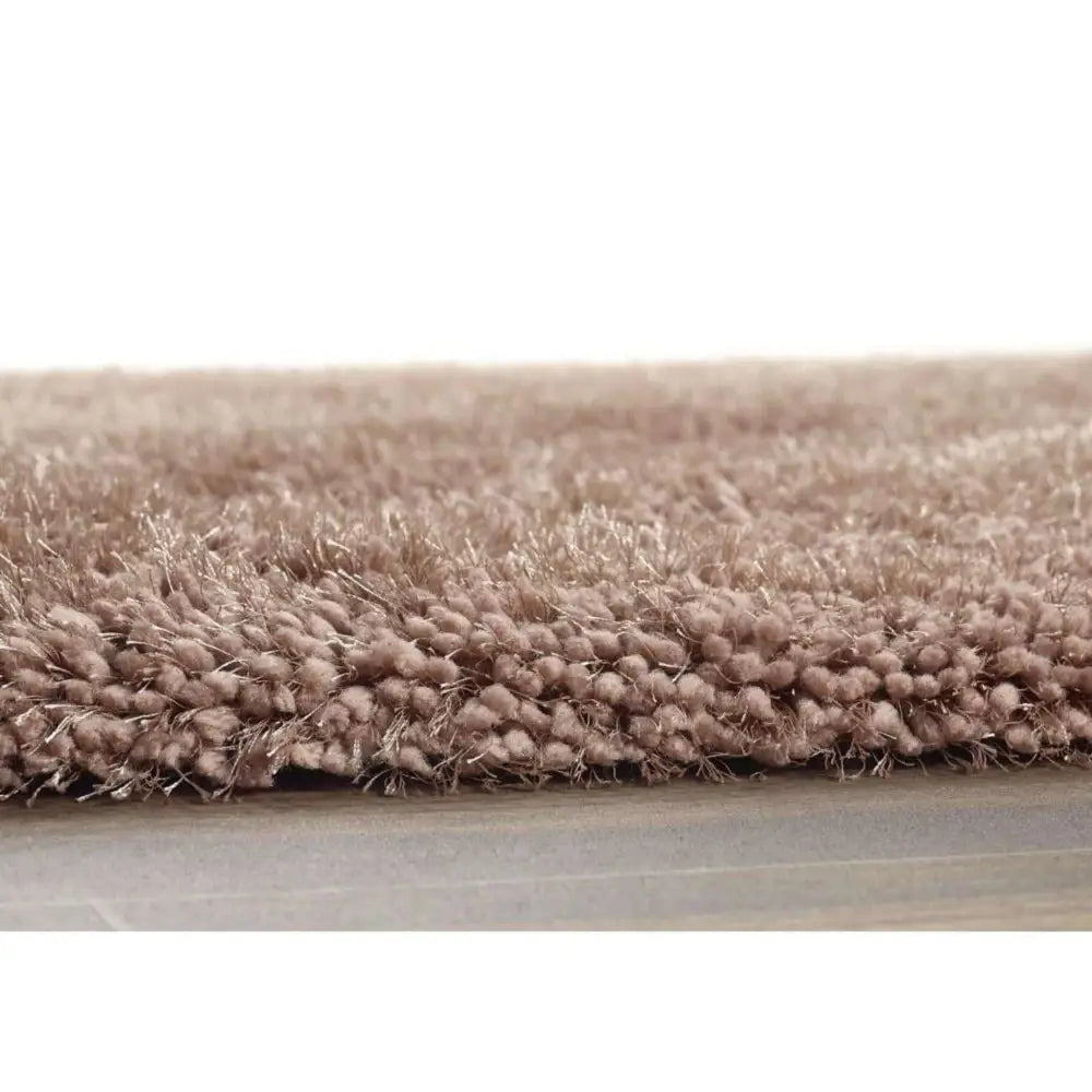 Chicago Latte Shaggy Rug - Rugs