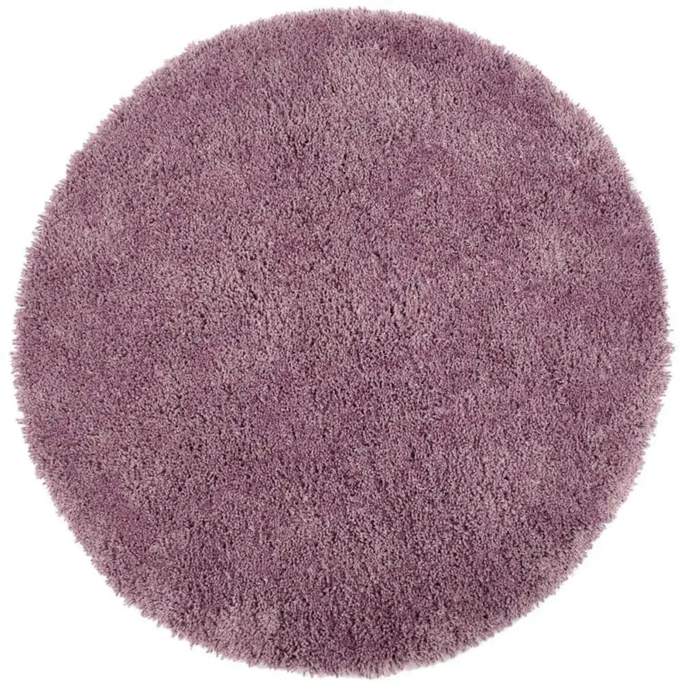 Chicago Lavender Shaggy Rug - Ø 133 cm - Rugs