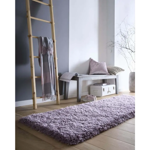 Chicago Lavender Shaggy Rug - Rugs