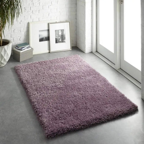 Chicago Lavender Shaggy Rug - Rugs