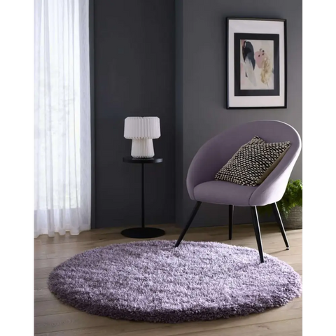Chicago Lavender Shaggy Rug - Rugs