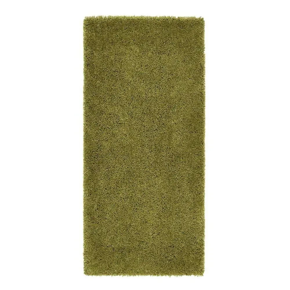Chicago Olive Green Shaggy Rug - 67X200 cm - Rugs