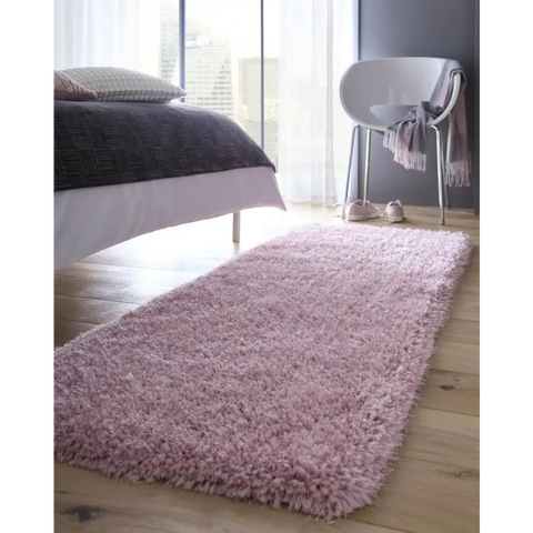 Chicago Pink Shaggy Rug - Rugs