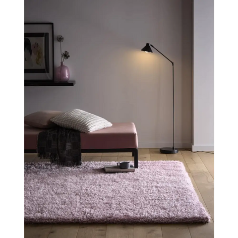 Chicago Pink Shaggy Rug - Rugs