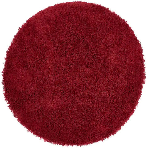 Chicago Red Shaggy Rug - Ø 133 cm - Rugs