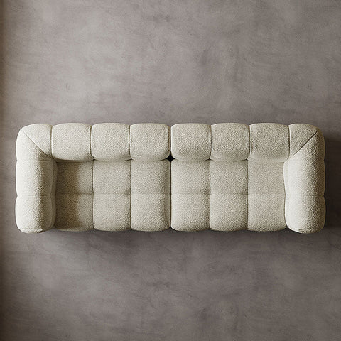 Chrissie Marshmallow Two Seater, Three Seater, Four Seater Sofa, Boucle