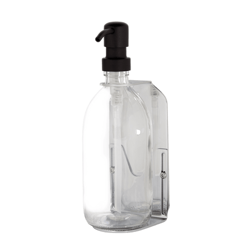 Chrome Single Wall Mounted Soap Dispenser