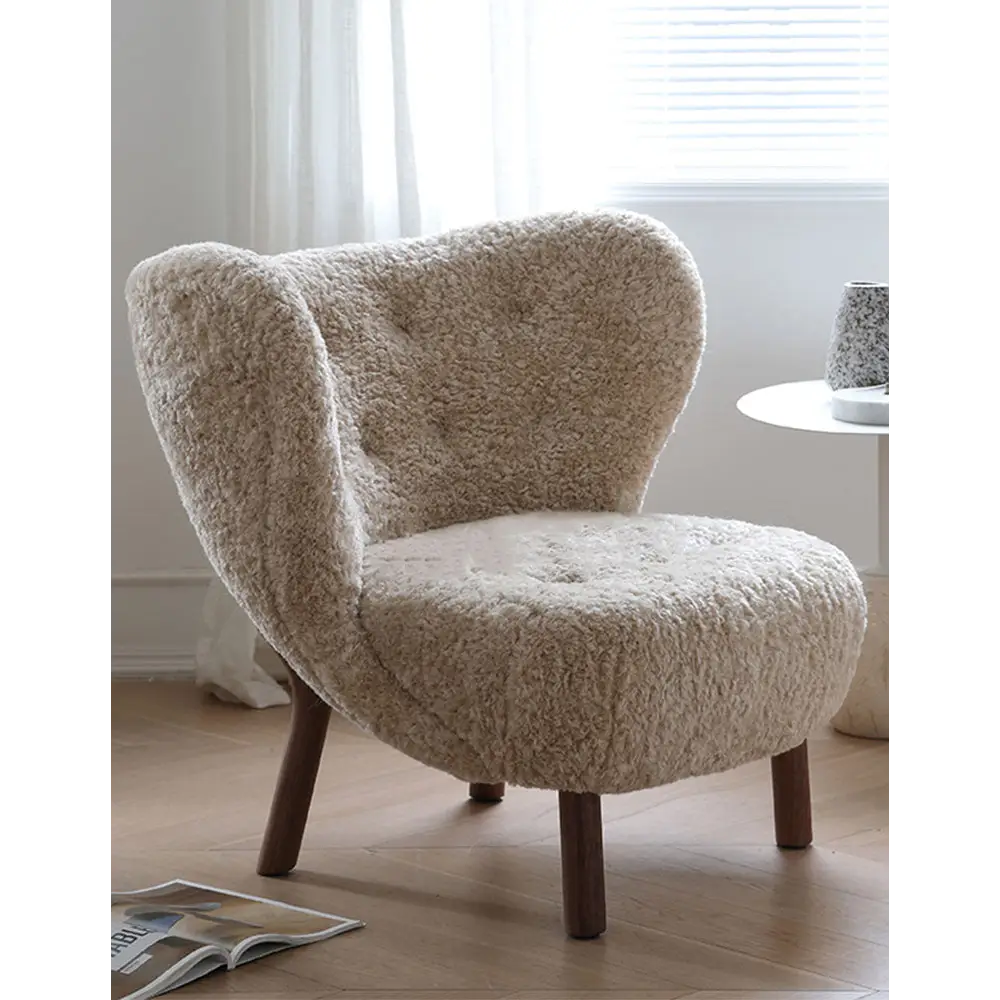 Classical Little Fitz Lounge Chair, Short Hair｜ DC Concept