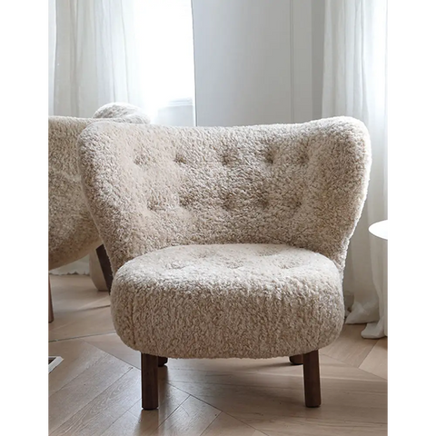 Classical Little Fitz Lounge Chair, Short Hair｜ DC Concept