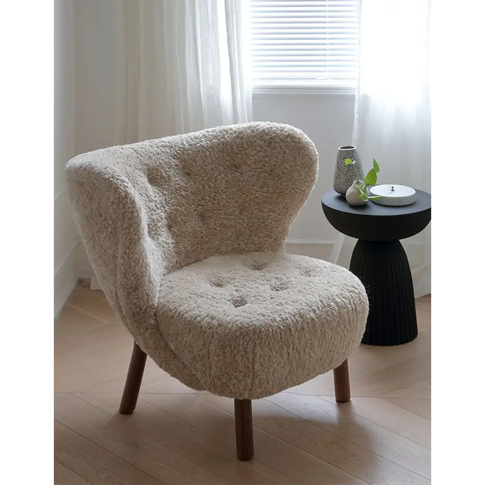 Classical Little Fitz Lounge Chair, Short Hair｜ DC Concept