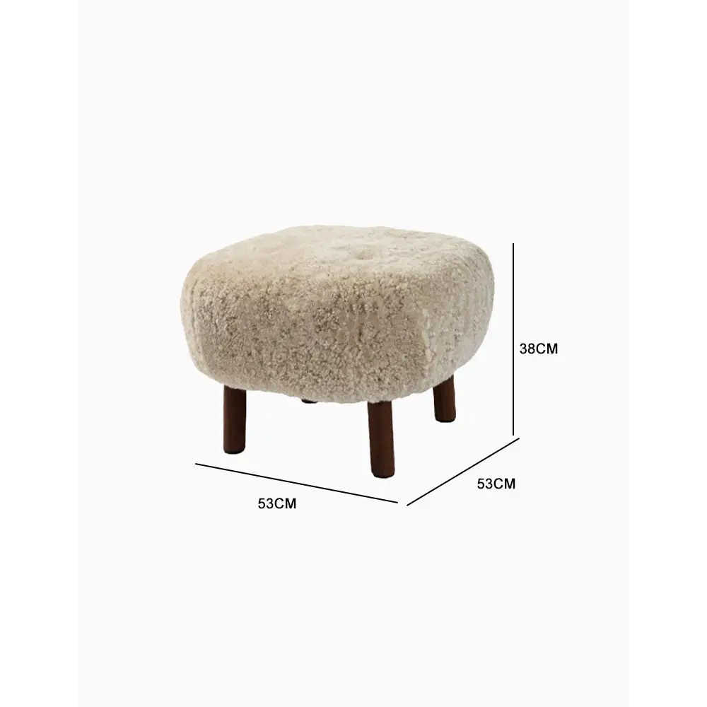 Classical Little Fitz Lounge Chair, Short Hair｜ DC Concept