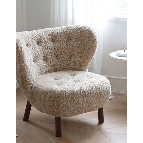 Classical Little Fitz Lounge Chair, Short Hair｜ DC Concept