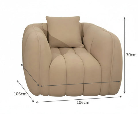 Cloud Comfort Boucl  Armchair