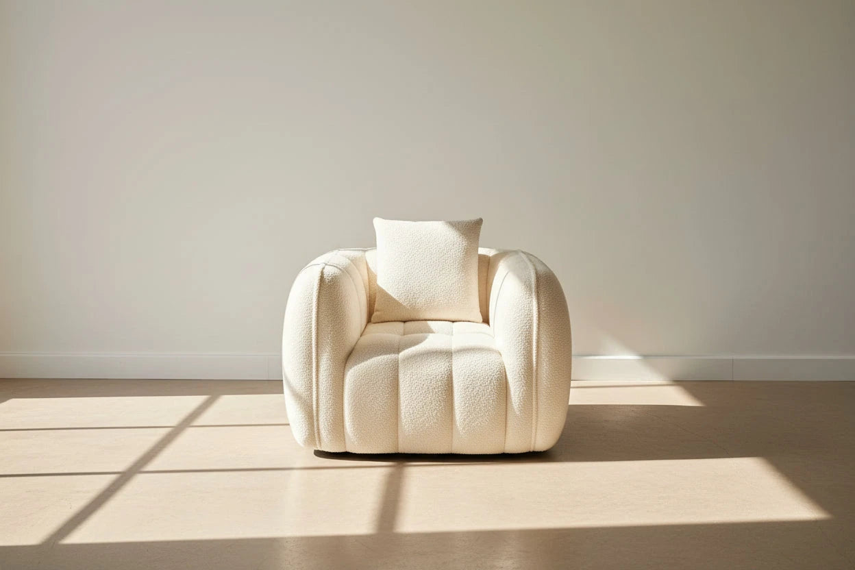 Cloud Comfort Boucl  Armchair