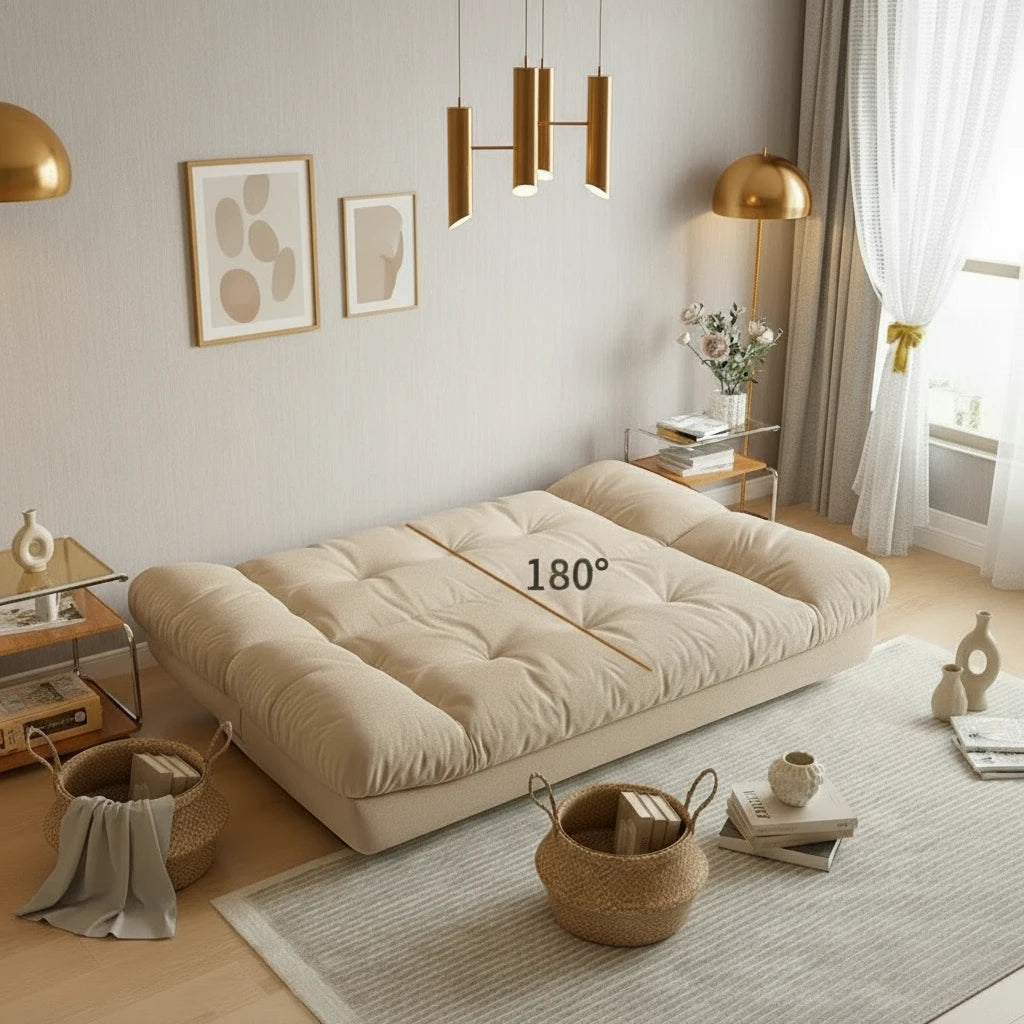"Cloud" High-Density Foam Adjustable Sofa Bed - 3 Positions