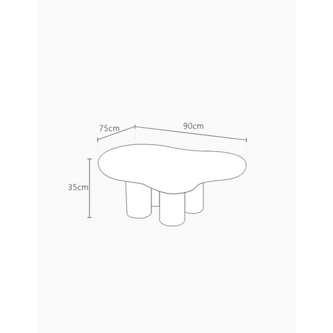 Stylish Cloud Shape Coffee Table｜ DC Concept
