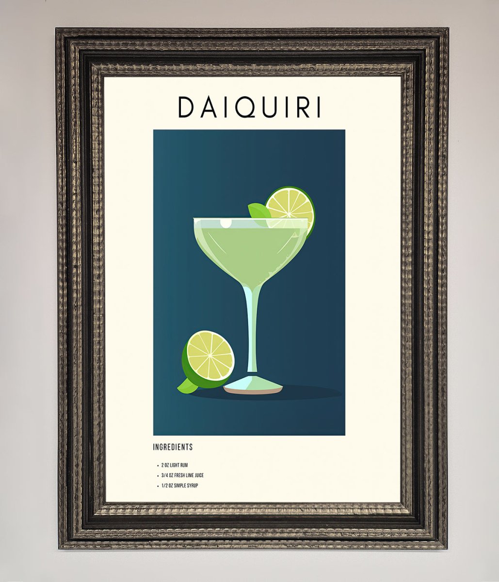 Lime Daiquiri Framed Poster