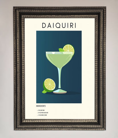Lime Daiquiri Framed Poster