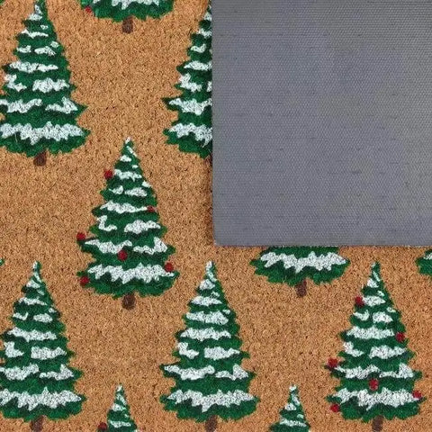 Coir Doormat Christmas & Halloween Design - Doormat