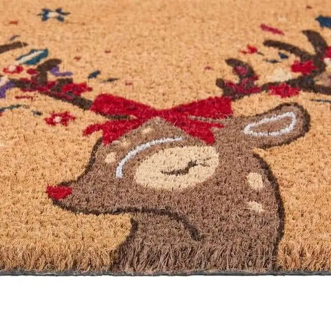 Coir Doormat Christmas & Halloween Design - Doormat