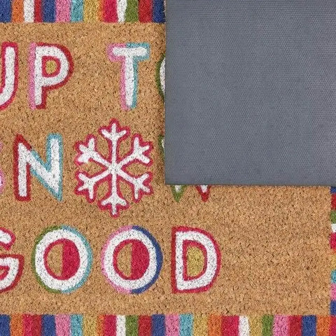 Coir Doormat Christmas & Halloween Design - Doormat
