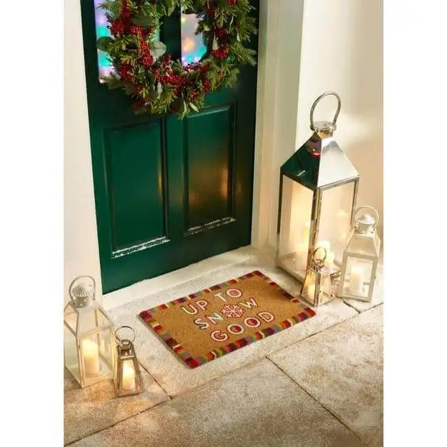 Coir Doormat Christmas & Halloween Design - Doormat
