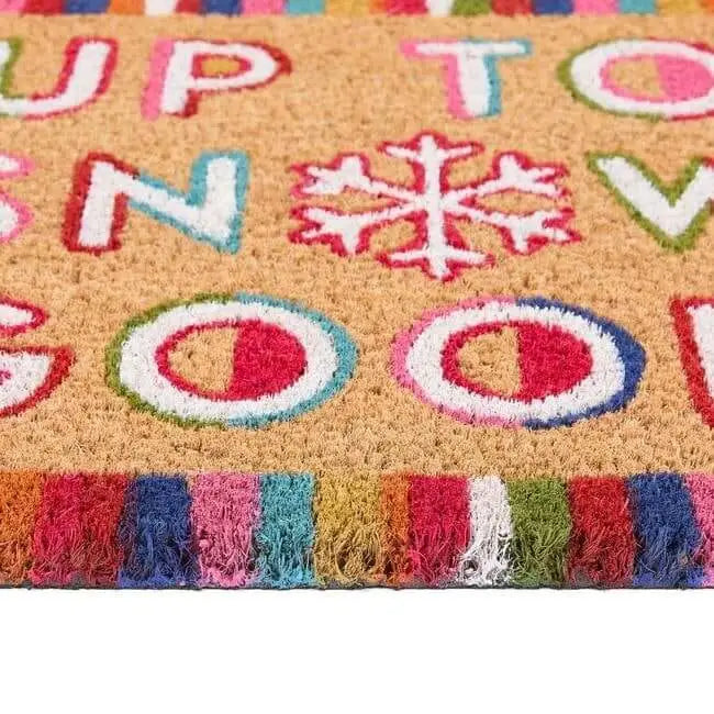 Coir Doormat Christmas & Halloween Design - Doormat