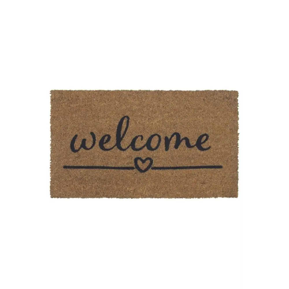 Coir Doormat Gainsborough 40x70 cm - Welcome Heart - Doormat