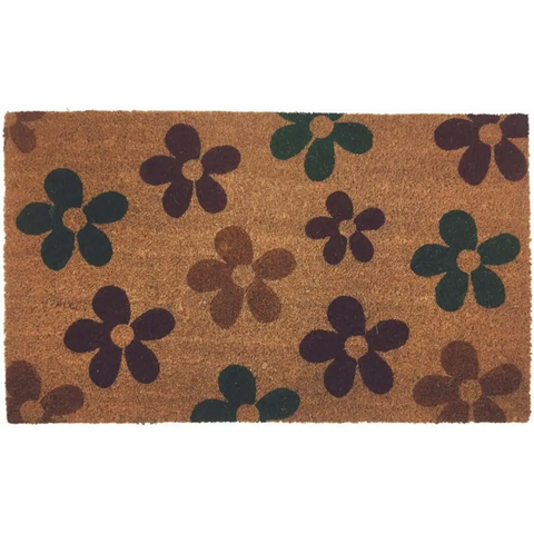 Coir Doormat Gainsborough 45x75 cm - Flowers - Doormat