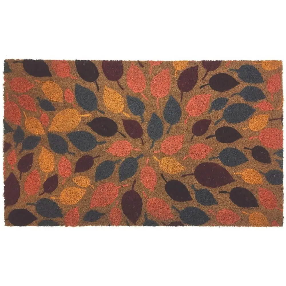 Coir Doormat Gainsborough 45x75 cm - Leaves - Doormat