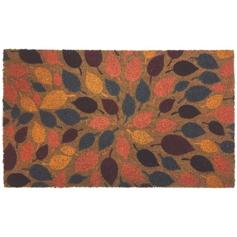 Coir Doormat Gainsborough 45x75 cm - Leaves - Doormat