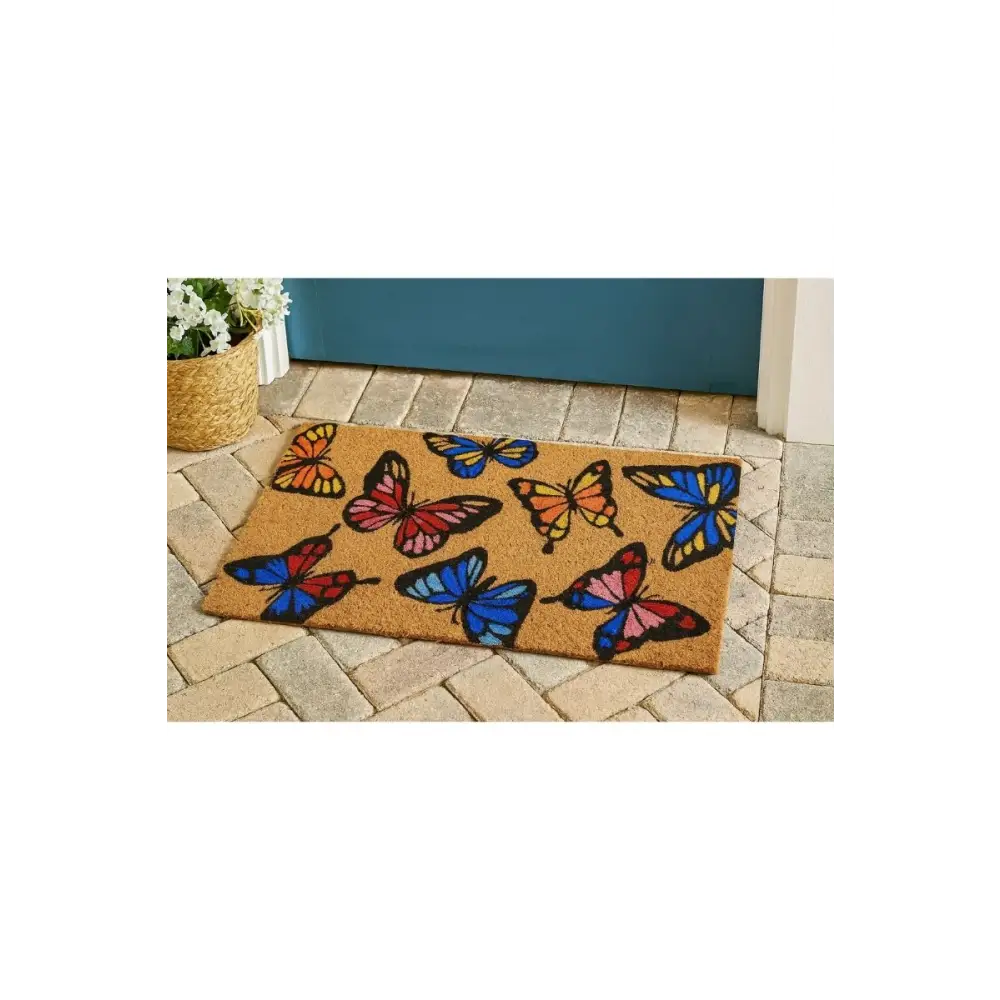 Coir Embossed Mats 45x75 cm | 138 - Doormat