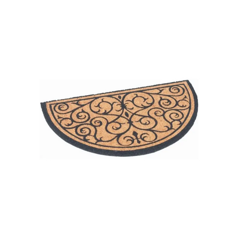 Coir Half Moon & Rectangle Mat 45x75 cm | 131 - Half Moon - Doormat