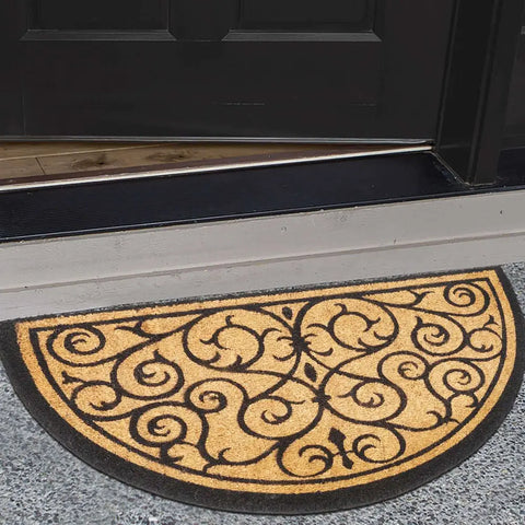 Coir Half Moon & Rectangle Mat 45x75 cm | 131 - Doormat