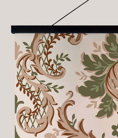 Ornate Damask Tapestry