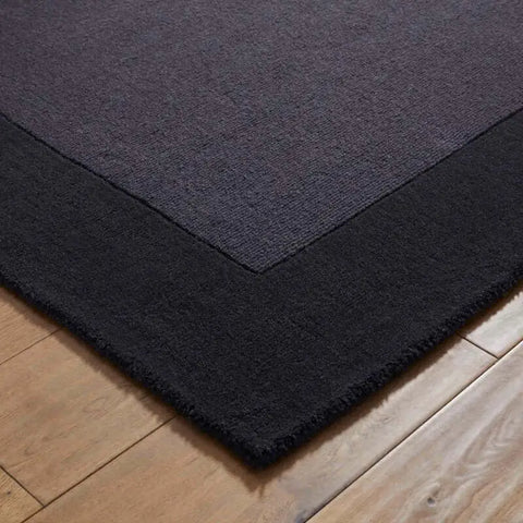 Colours Bordered Rug – Handmade Wool Rug - Rugs