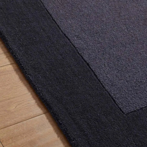 Colours Bordered Rug – Handmade Wool Rug - Rugs