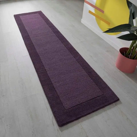 Colours Bordered Rug – Handmade Wool Rug - Rugs