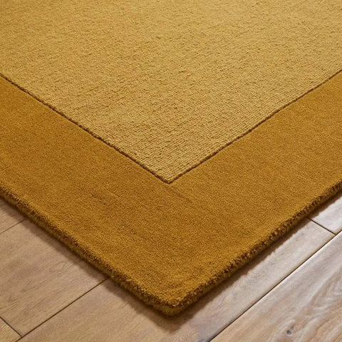 Colours Bordered Rug – Handmade Wool Rug - Rugs