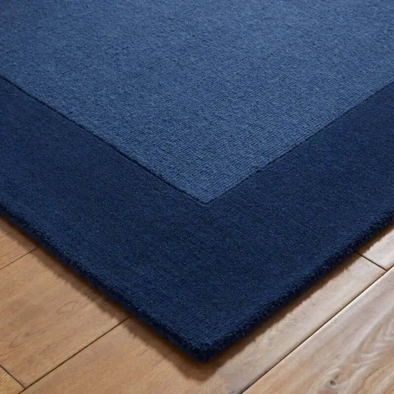 Colours Bordered Rug – Handmade Wool Rug - Rugs