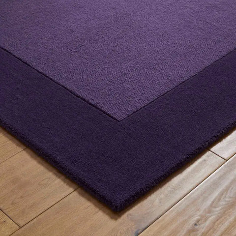 Colours Bordered Rug – Handmade Wool Rug - Rugs