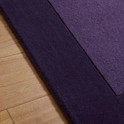 Colours Bordered Rug – Handmade Wool Rug - Rugs