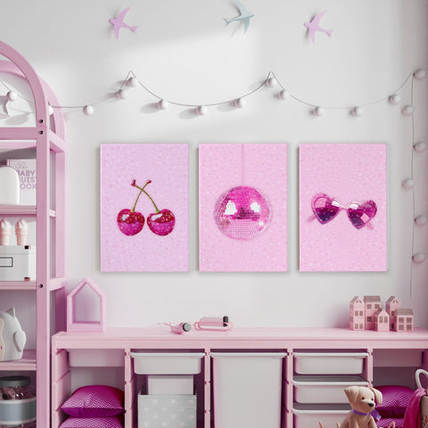 Cool Wall Decor For Teens | Set of 3 Pop Wall art Prints