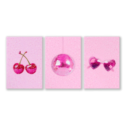 Cool Wall Decor For Teens | Set of 3 Pop Wall art Prints