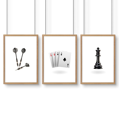 Cool Wall Prints | Set of 3 Pop Wall art Prints