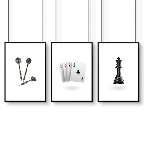 Cool Wall Prints | Set of 3 Pop Wall art Prints