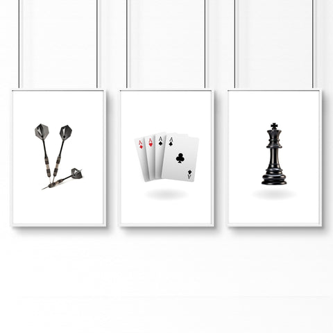 Cool Wall Prints | Set of 3 Pop Wall art Prints