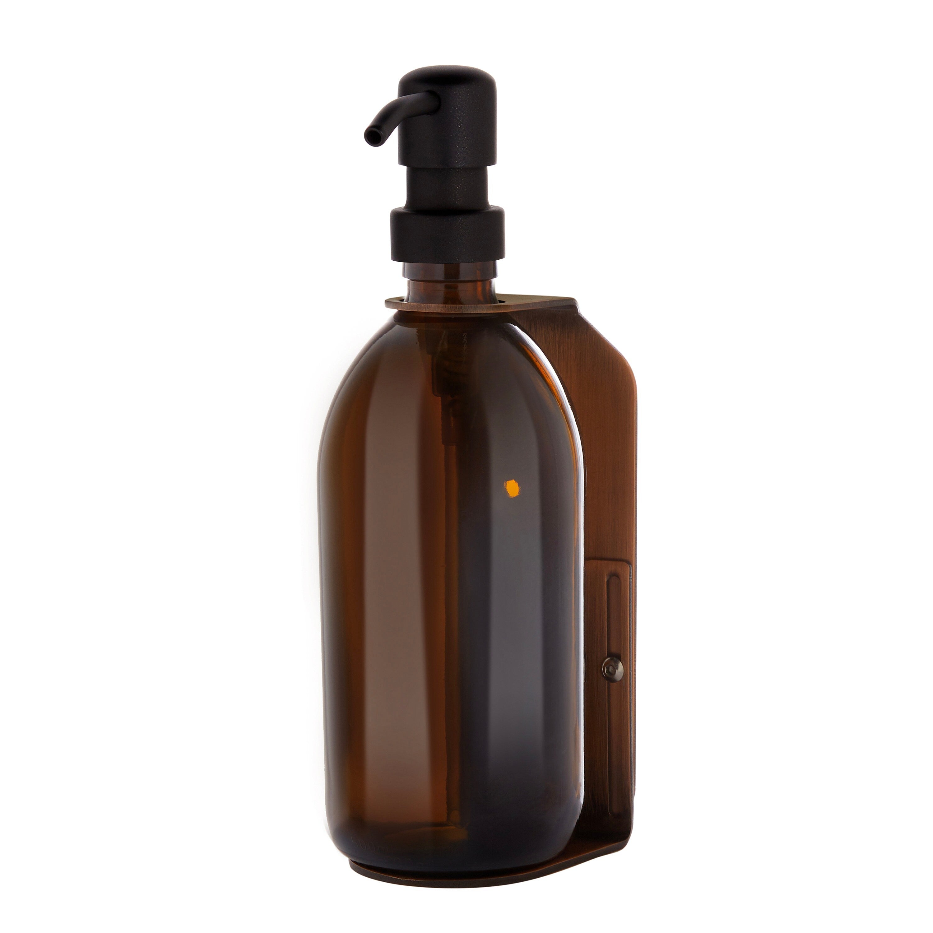Copper Single Wall Mounted Soap Dispenser
